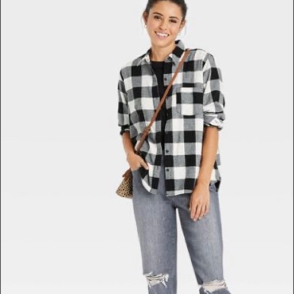 ♻️Plaid shirt - Picture 2 of 5